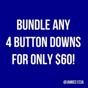 Button Down Bundle Offer!